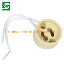 GU10 Lamp Holder Wire Connector Ceramic Socket for GU10 Light